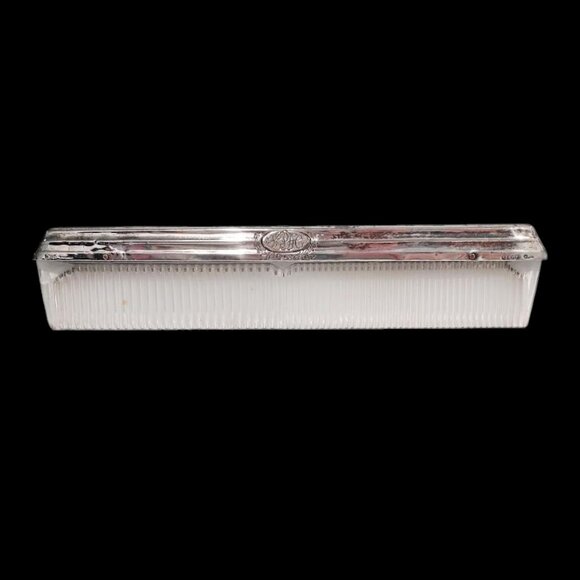1911 Sterling Silver Art Nouveau Edwardian Gorham Engraved Hair Comb
